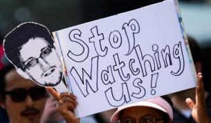 Протест срещу действията на Агенцията за национална сигурност на САЩ