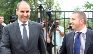 Адвокат Менко Менков и клиентът му Цветан Цветанов