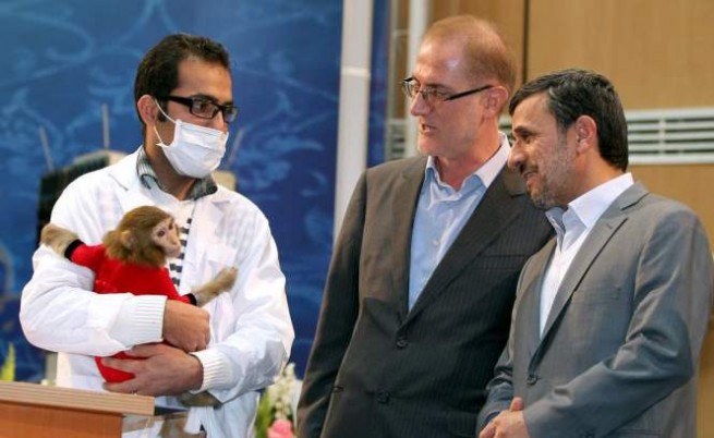 Иран изпратил в космоса втора маймуна