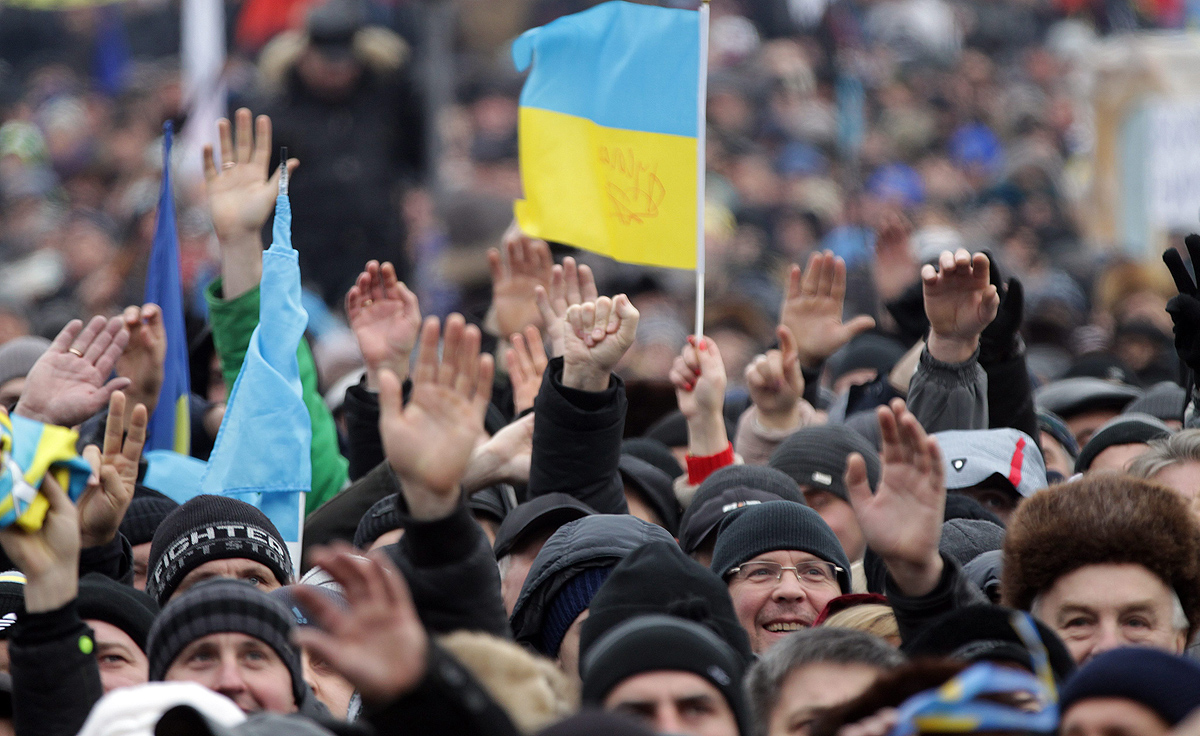 Сблъсъци между протестиращи и милиция в Киев