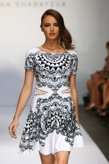 Тенденции пролет/лято 2012 - черно&бяло - снимка 32