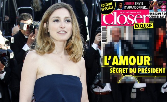 Френско списание: Оланд има връзка с актрисата Жули Гайе
